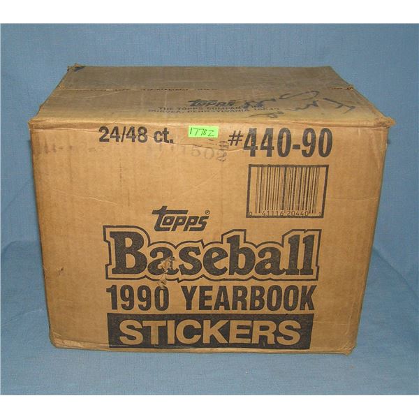 1990 Topps factory sealed unopened case