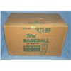 Image 1 : 1988 Topps unopened case of baseball cards