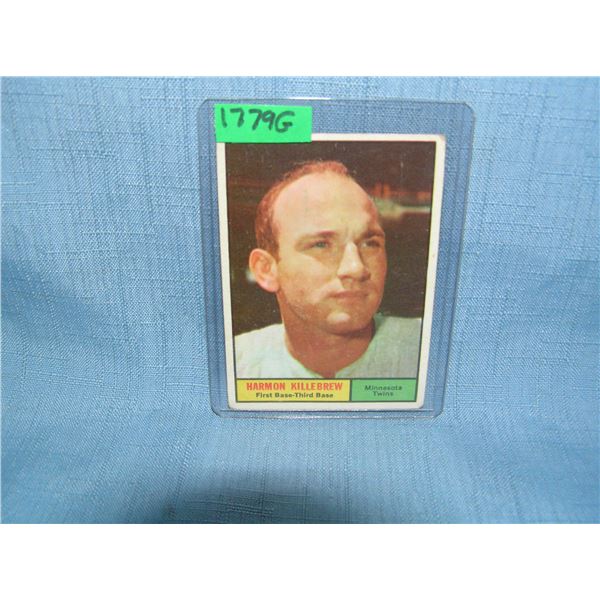 Harmon Killebrew 1961Topps baseball card