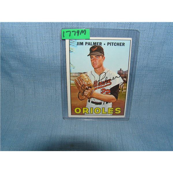 Jim Palmer1967 Topps second year baseball card