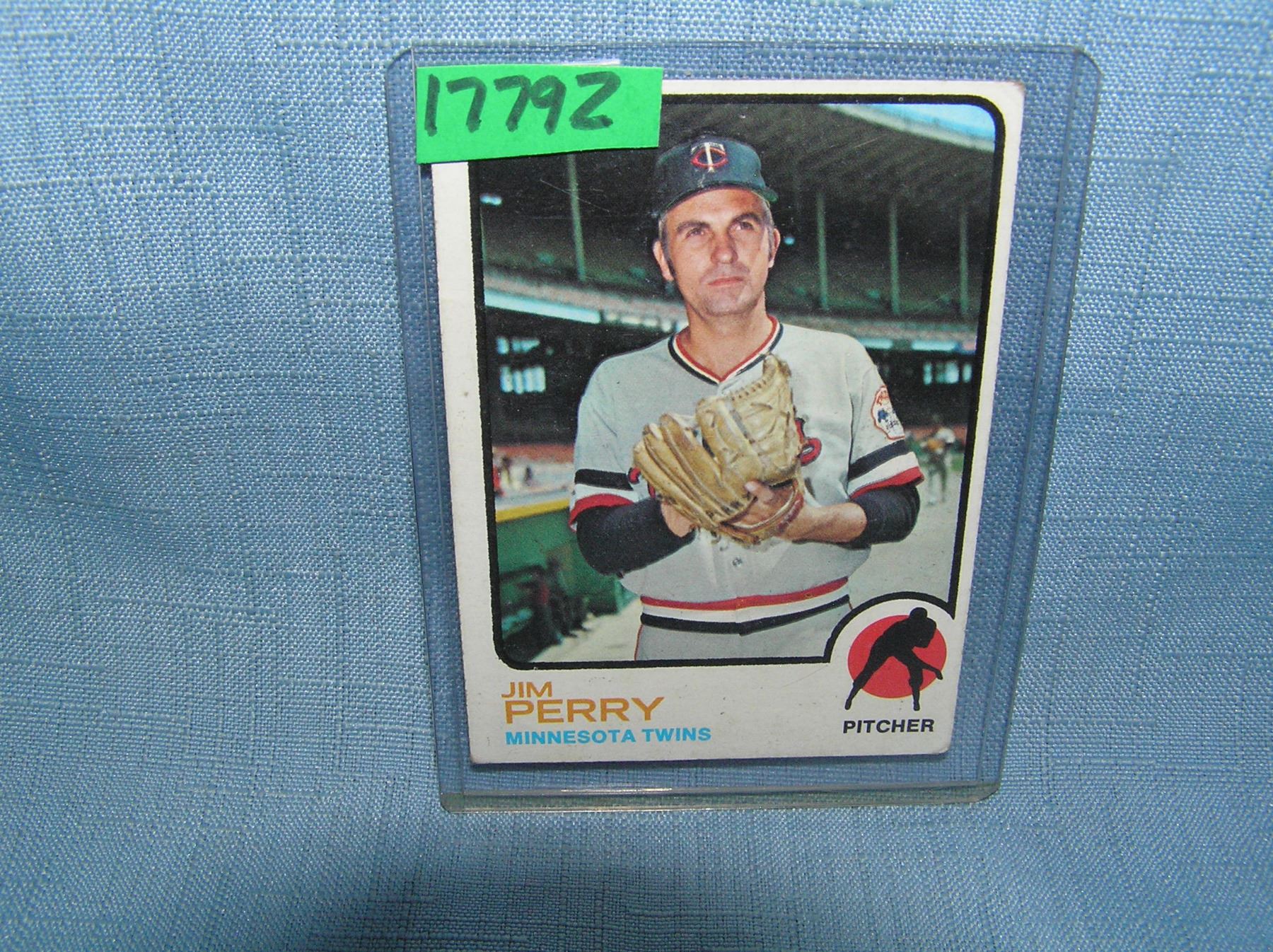 Gaylord Perry 1973 Topps baseball card