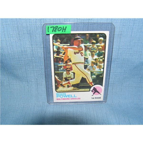 Boog Powell 1973 Topps baseball card