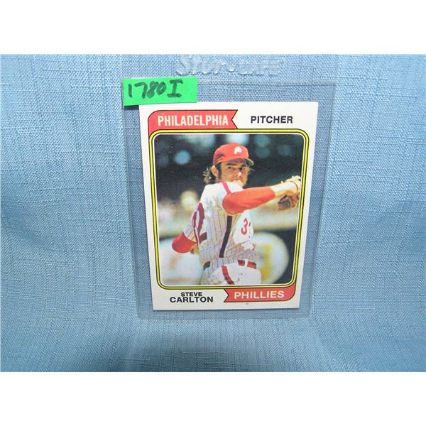 Steve Carlton 1974 Topps mint baseball card