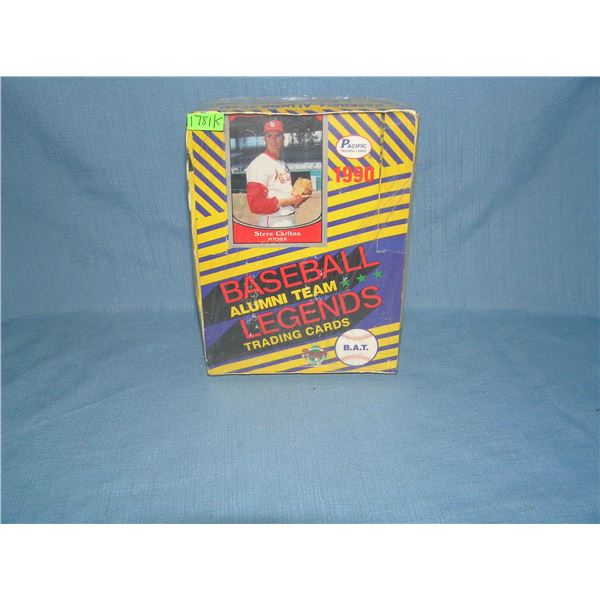 Baseball alumni team legends baseball cards 1990