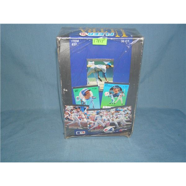 Fleer store display wax box