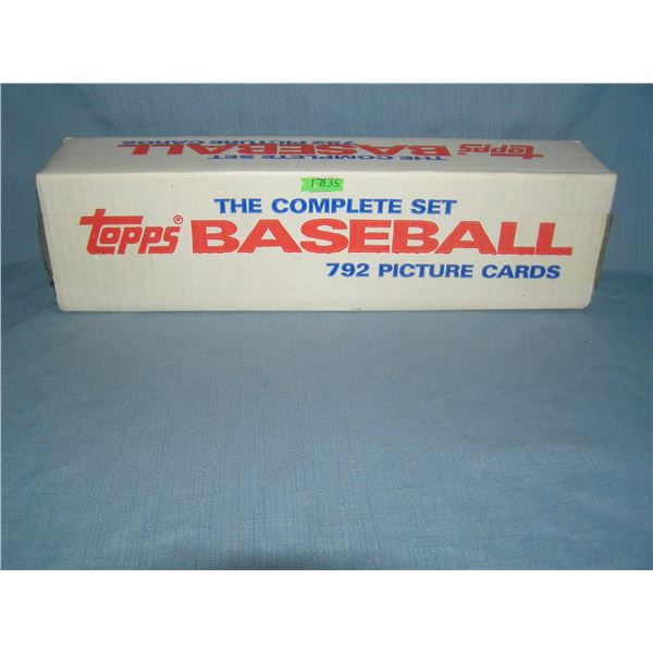 1988 Topps baseball card set