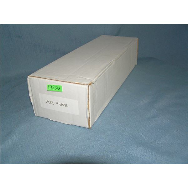 1989 Fleer baseball card set with Ken Griffey Jr. rookie