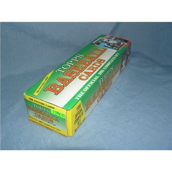 1990Topps  factory baseball card set
