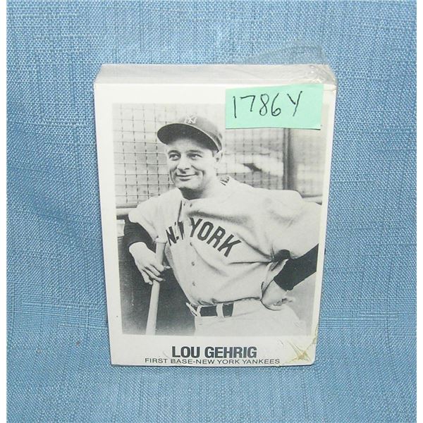 Classic all star baseball card set