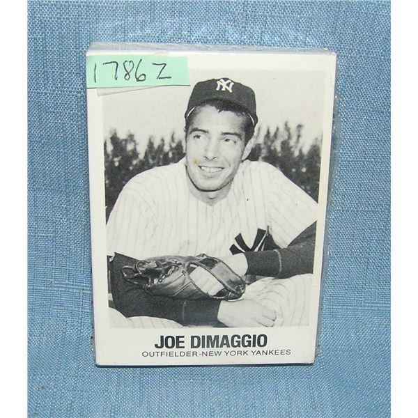 Classic all star baseball card set