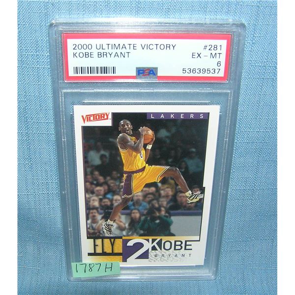 Koby Bryant graded basketball card