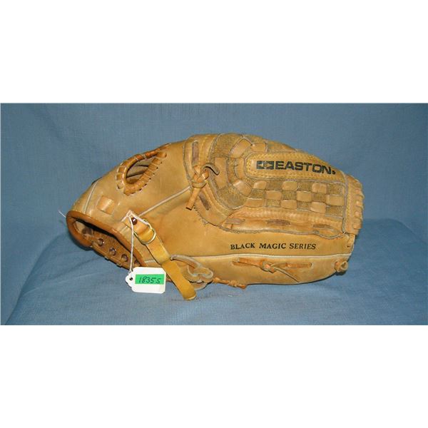 Easton all leather baseball glove