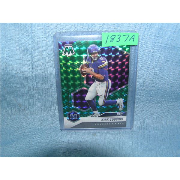 Kirk Cousins mosaic all star football card