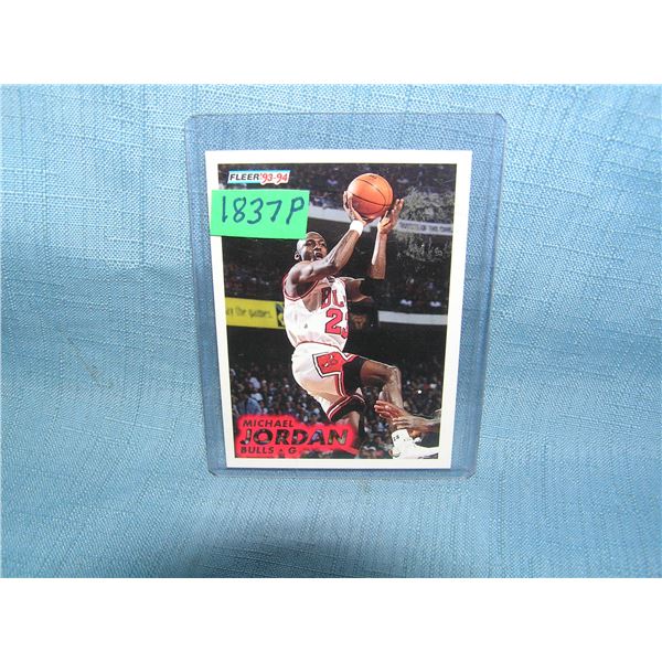 Michael Jordan all star basketball card
