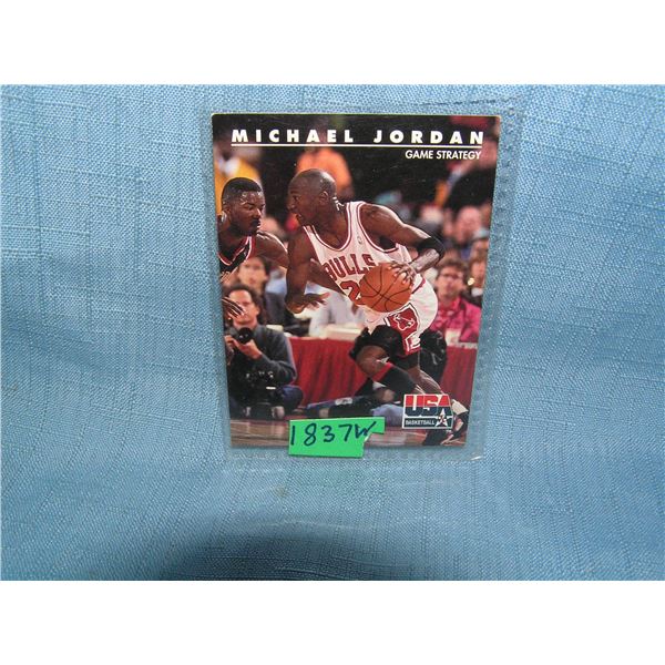 Michael Jordan all star basketball card