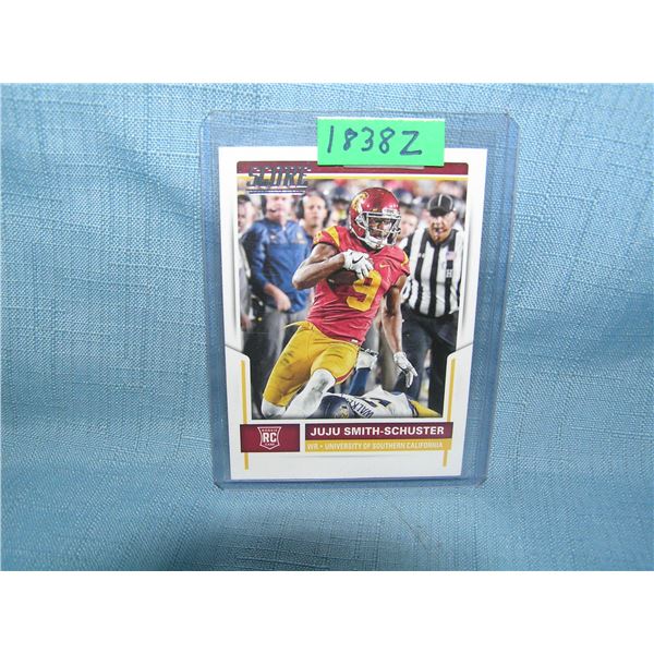 JuJu Smith-Schuster rookie football card