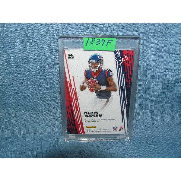 Deshaun Watron rookie football card
