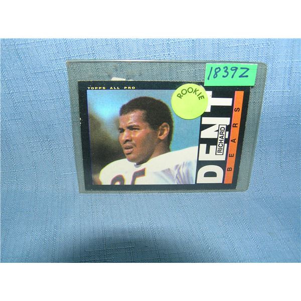Richard Dent rookie football card