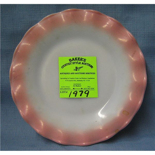 Vintage two toned serving plate