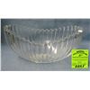 Crystal serving bowl
