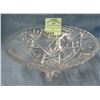 Crystal serving bowl