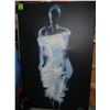 Modern painting on canvas female figure artist sighned