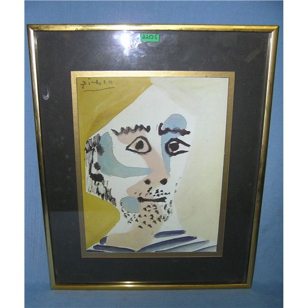 Pablo Picasso framed art work
