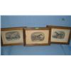 Group of antique horse prints circa 1870s