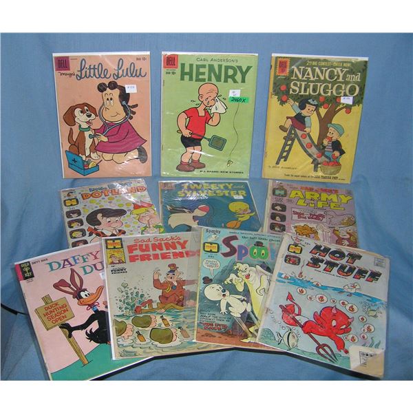 Collection of early comic related comic books