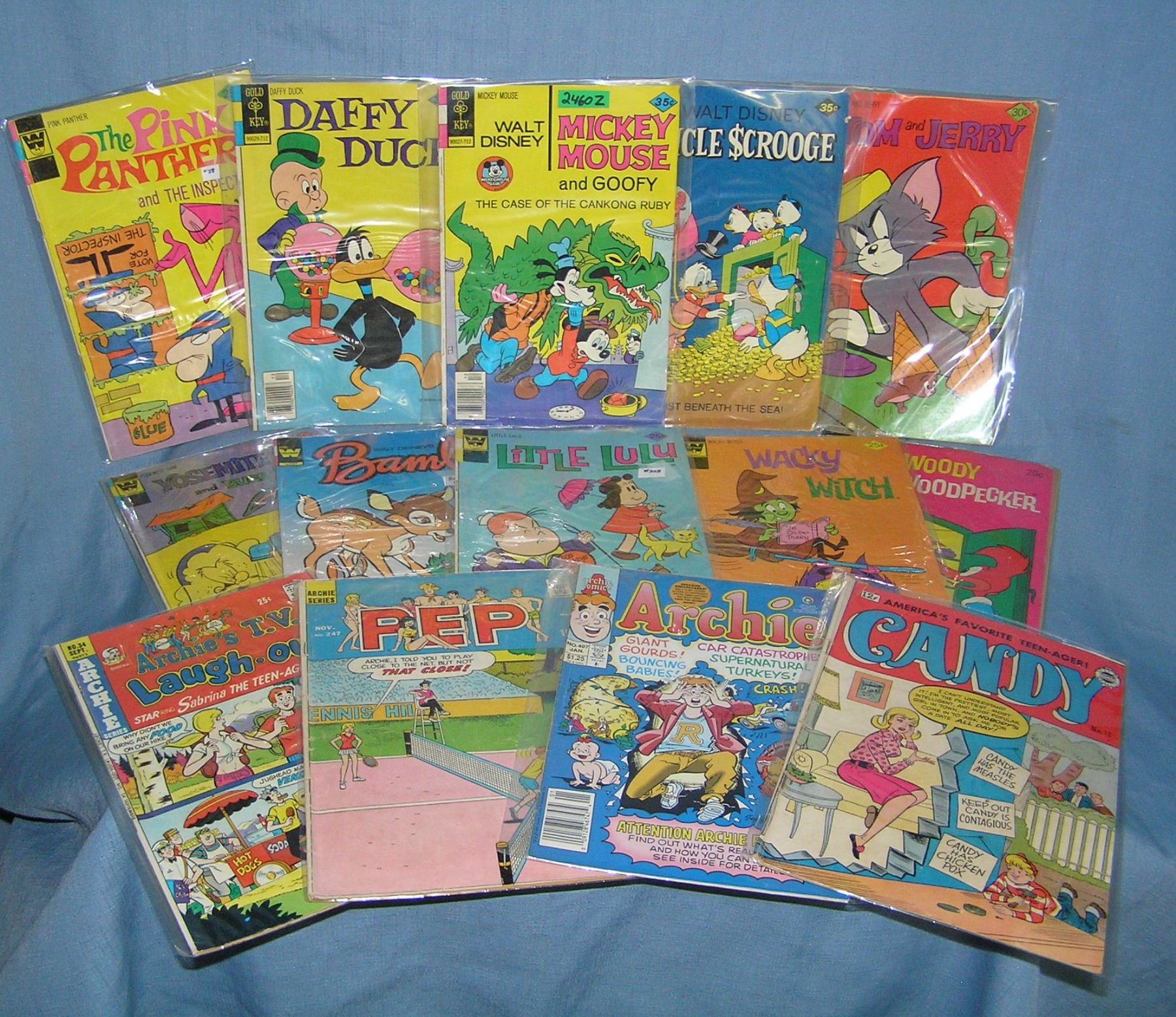 Collection of early comic related comic books