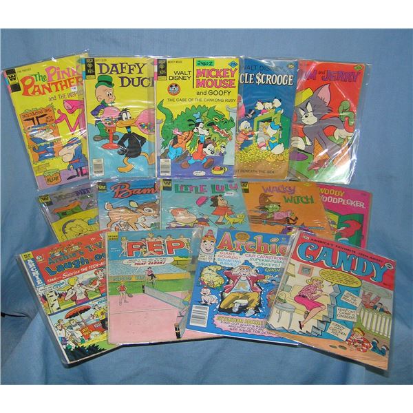 Collection of early comic related comic books