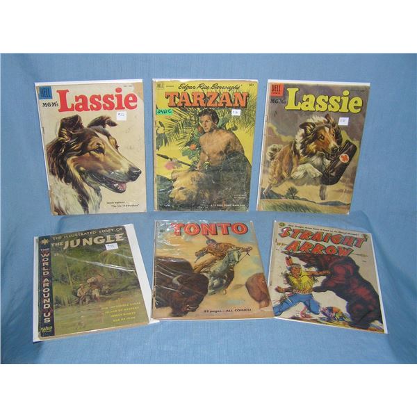 Group of early Dell and related comic books