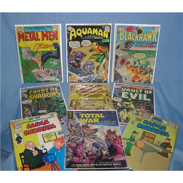 DC, Marvel, Charlton and Gold Key comic books