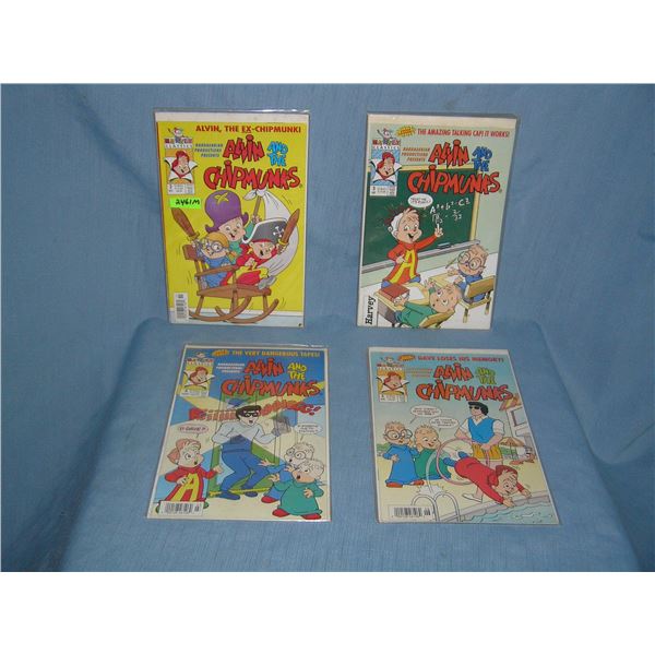 Alvin and the Chipmunks Comic Books issues rerun 2, 3, 4, and 5
