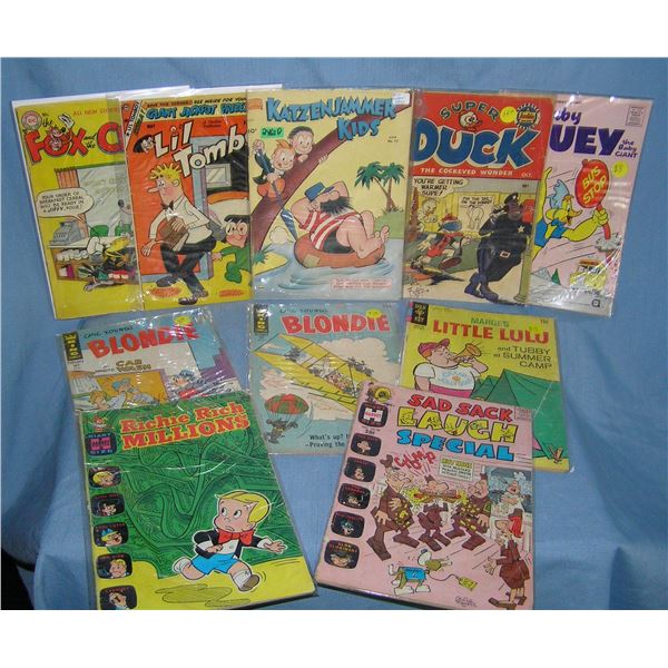 Group of early comic related comic books