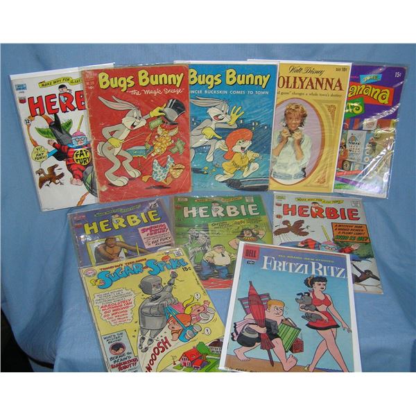 Group of early comic related comic books