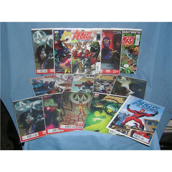 Large group of vintage Modern era. Avengers and related Comic Books
