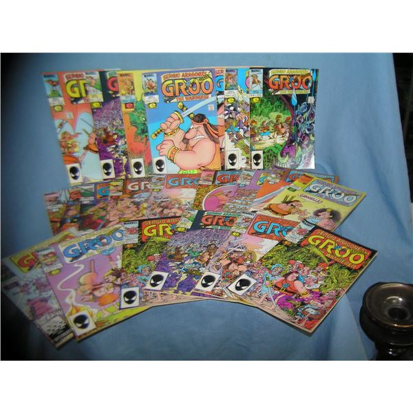 Large group of Groo Comic Books