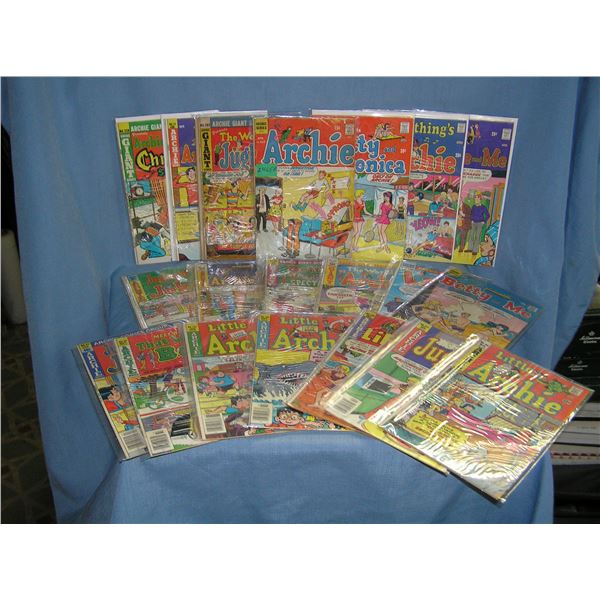 Large collection of vintage Archie and related Comic Books