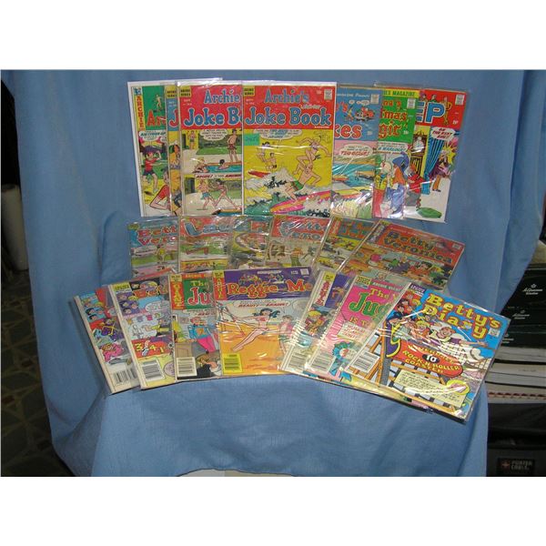 Large collection of vintage Archie and related Comic Books