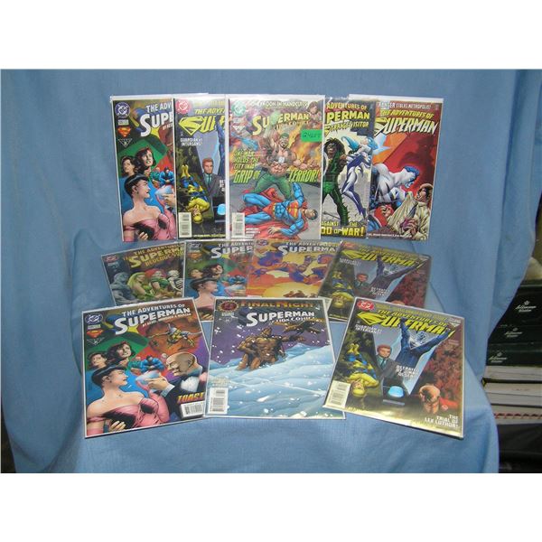 Large collection of vintage Superman and related Comic Books