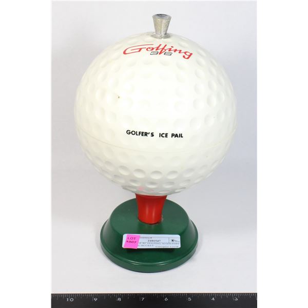 VINTAGE RC GOLFING 36 GOLFERS ICE PAIL/BUCKET