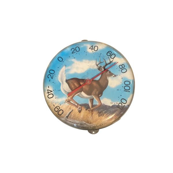 VINTAGE OUTDOOR THERMOMETER CHUCK RIPPER