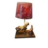 Image 2 : VINTAGE CLYDESDALE HORSE TABLE LAMP BY GILBERT