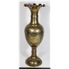 Image 1 : 18 INCH TALL BRASS VASE