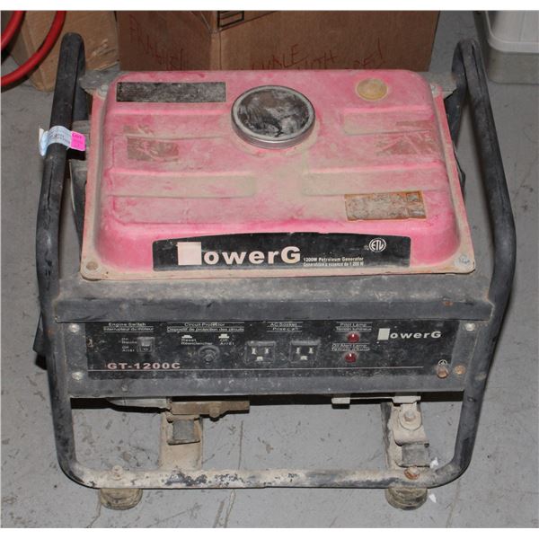 POWER G GAS GENERATOR