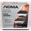 Image 1 : NEW NOMA LED FENCE POST LIGHT 8 PACK