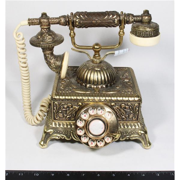 ANTIQUE STYLE BRASS PHONE MADE IN KOREA