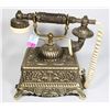 Image 3 : ANTIQUE STYLE BRASS PHONE MADE IN KOREA