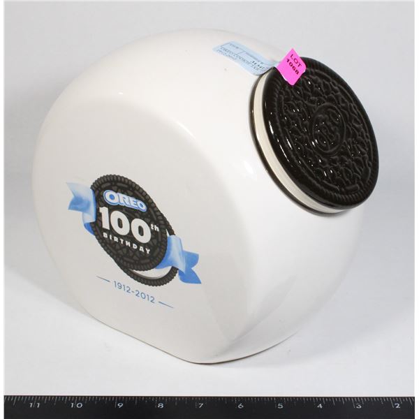 OREO COOKIE JAR 100th BIRTHDAY 1912-2012